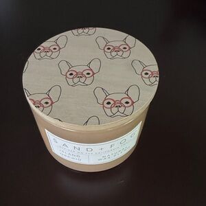 Sand + Fog French Bulldog Candle - Tan